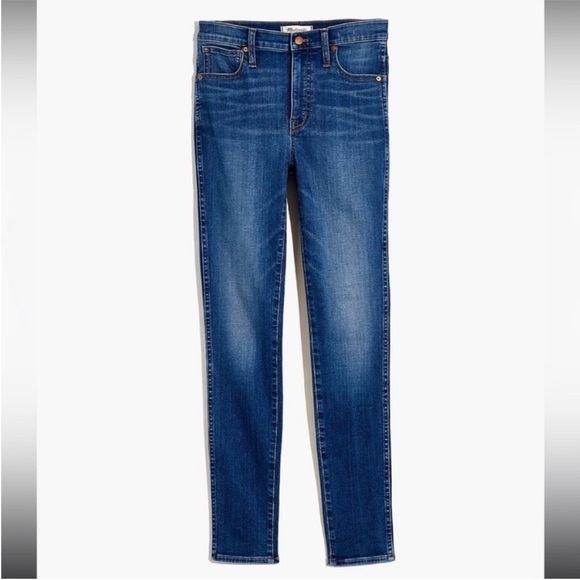 Madewell 10” High Rise Skinny Jeans in Bradshaw Wash 25 - Picture 5 of 15